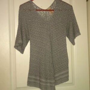 Crocheted over-shirt super cute size small